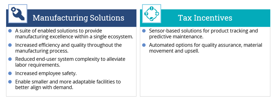 IT-OT Convergence Impacts Manufacturing Solutions and Taxes